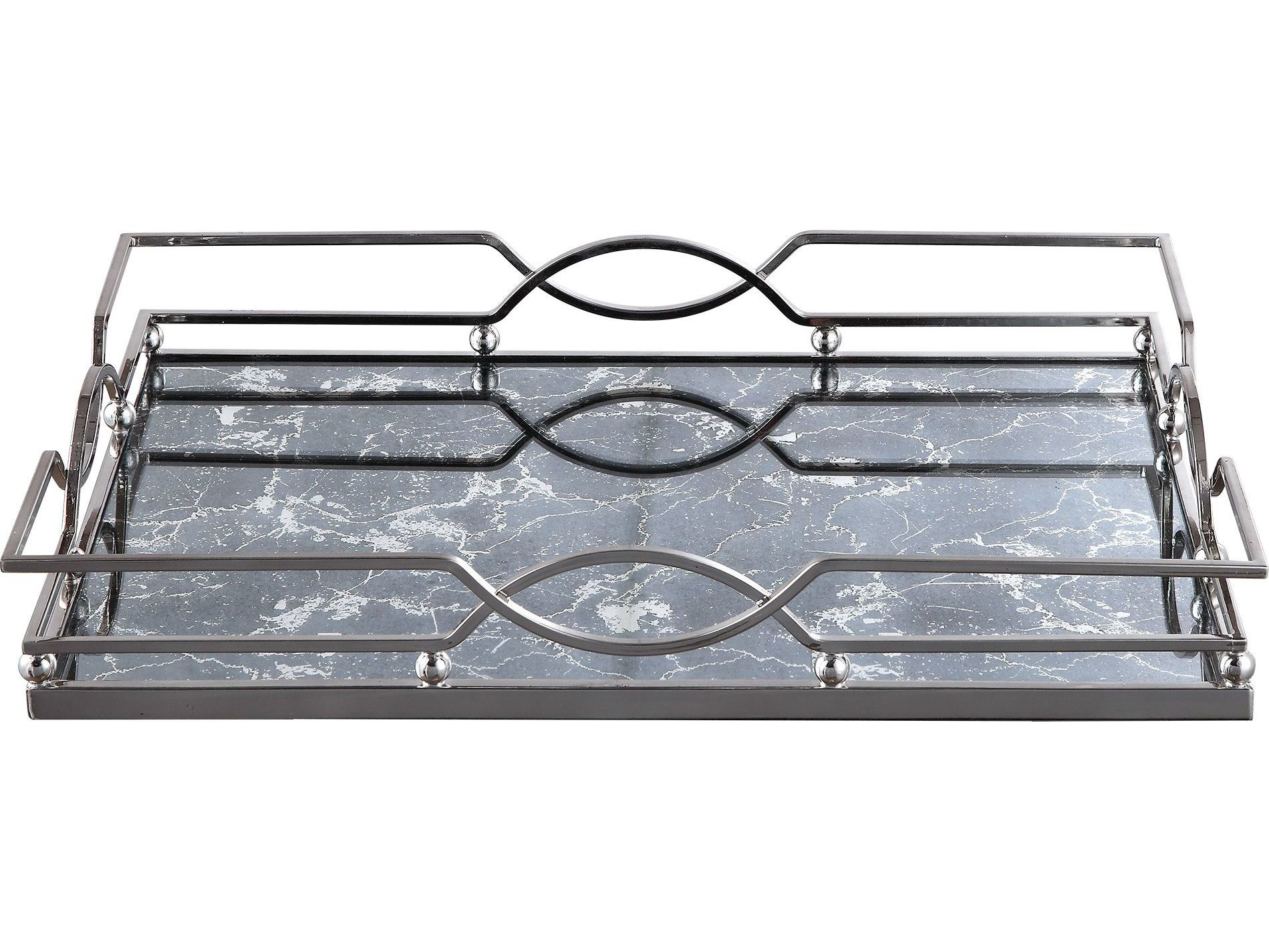 Uttermost Eugenie Polished Nickel Serving Tray UT17565