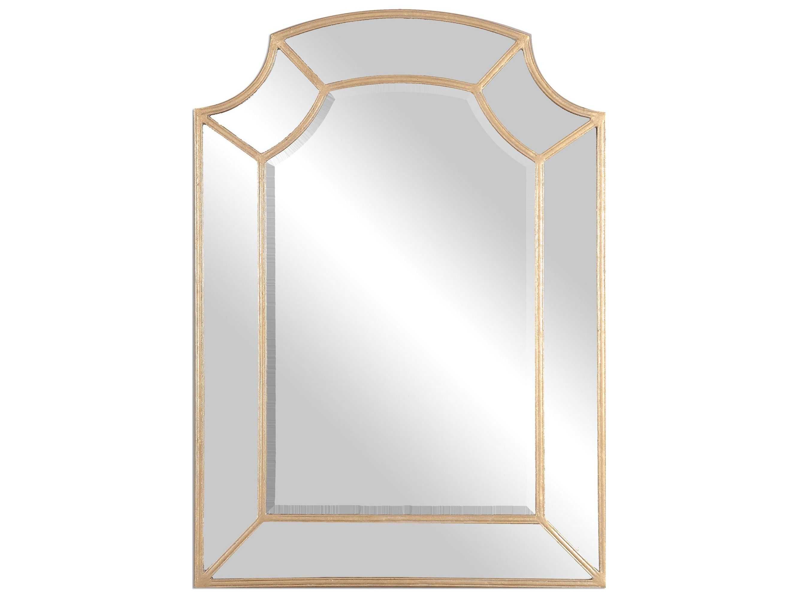 Antique Gold Arch Wall Mirror, Uttermost Wall Mirror Antique