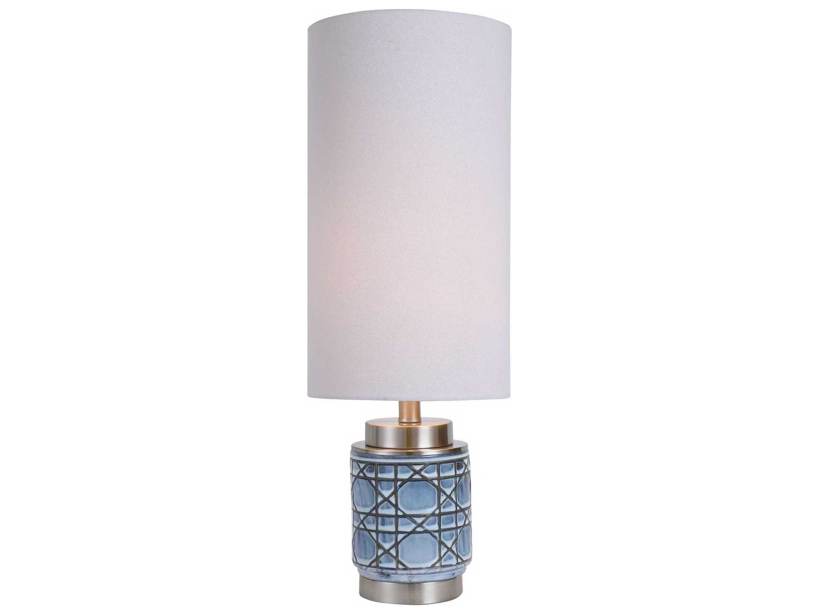 Uttermost Morrisey Light Blue 1 Light Desk Lamp Ut283401