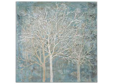 Uttermost Muted Silhouette Canvas Wall Art
