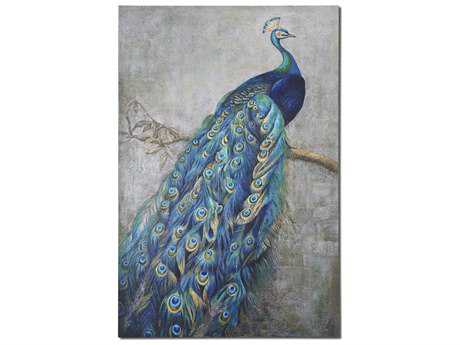 Uttermost Proud Papa Hand Painted Wall Art