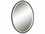 Uttermost Sherise 22 x 32 Brushed Nickel Oval Wall Mirror  UT01102B