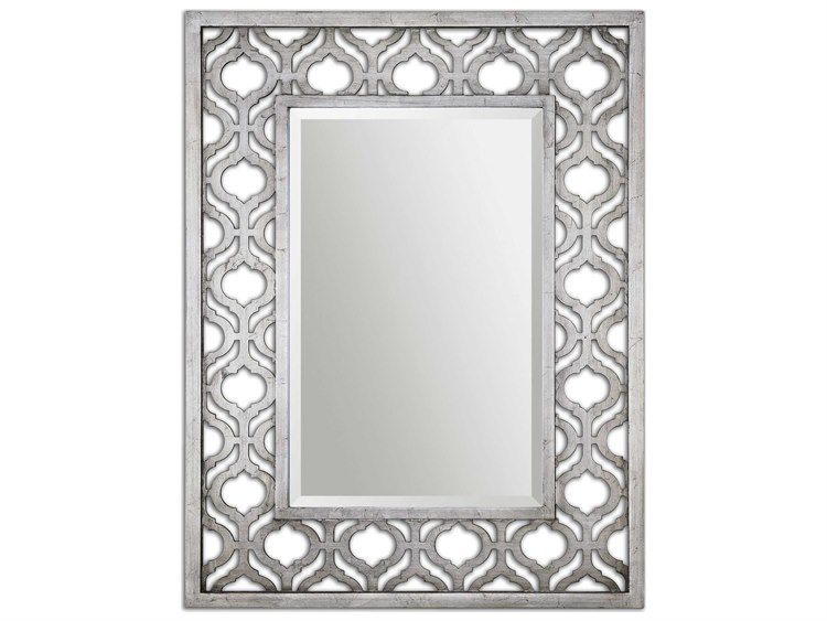 Uttermost Sorbolo 31 x 40 Silver Wall Mirror | UT13863