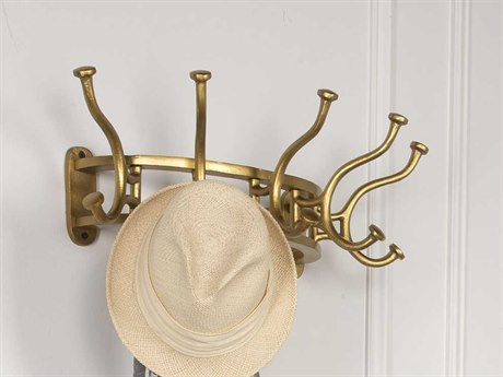 gold coat rack