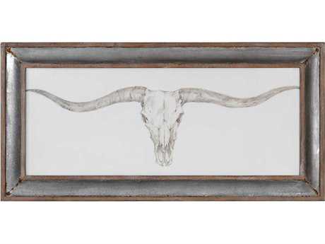 Uttermost Western Skull Mount Print