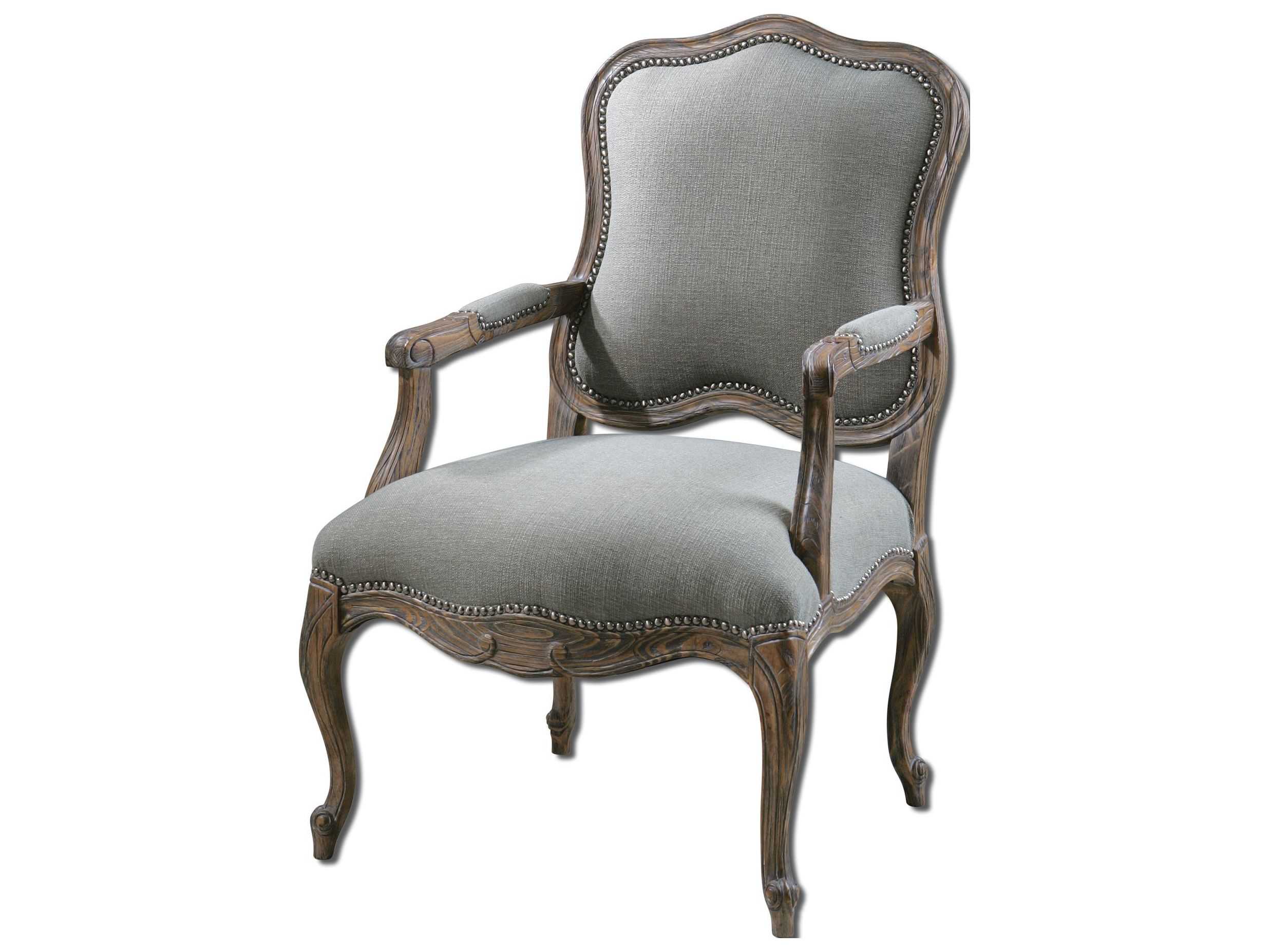 Uttermost Willa Steel Gray Accent Chair UT23095