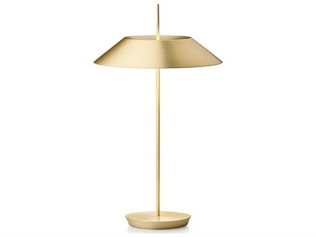 Bevestigen aan ik heb het gevonden analogie Vibia Mayfair Gold 2-Light LED Table Lamp | VIB55052016