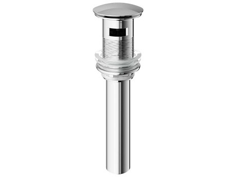 Vigo Chrome Bathroom Sink Pop-Up Drain with Overflow