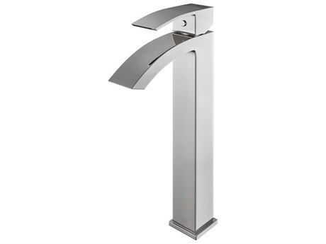 Vigo Duris Chrome 1-Handle Vessel Waterfall Bathroom Faucet