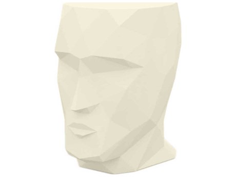 Vondom Adan Ecru Matte Cream Accent Stool