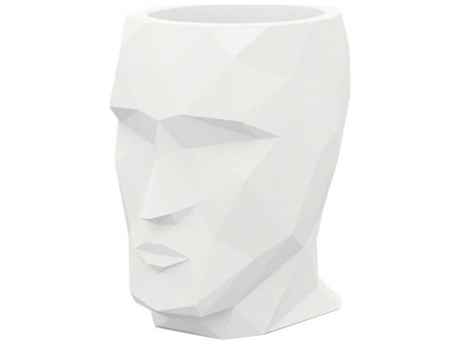 Vondom Adan 17" High White Planter