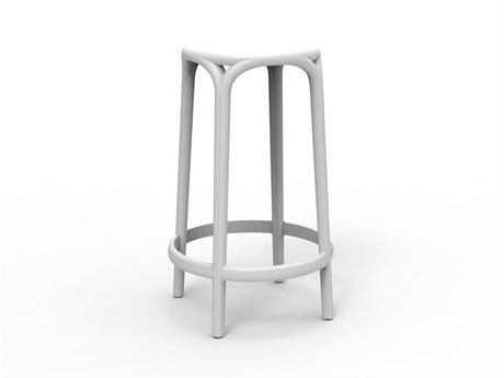 Vondom Brooklyn White Matte Counter Stool Set of 4