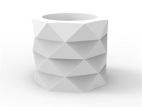 Vondom Marquis 20" High White Matte Planter