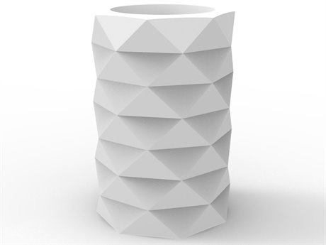Vondom Marquis 24" High White Matte Planter