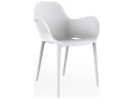 Vondom Sabinas White Arm Dining Chair Set of 4
