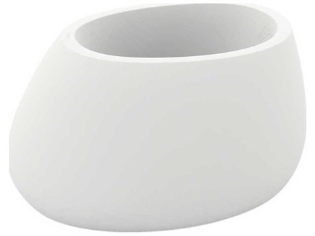 Vondom Stone White Matte Planter