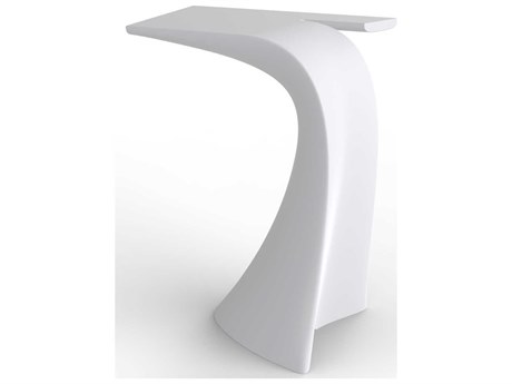 Vondom Wing White Matte Rectangular Plastic Bar Table