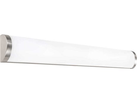 WAC Lighting Fuse 1-Light Brushed Nickel LED Vanity Light