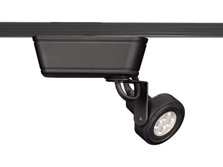 WAC Lighting Range 1-Light Black LED Round Track & Rail Light