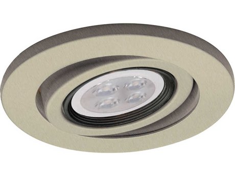 WAC Lighting 1-Light Brushed Nickel LED Round Recessed Light