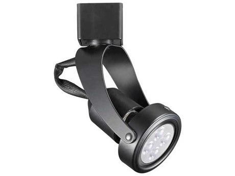WAC Lighting Track 1-Light Black LED Cylinder & Rail Light