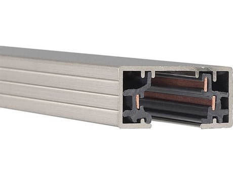 WAC Lighting H Track 6 Feet Single Circuit 120V with 2 Endcaps