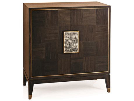 Wildwood Andros Black Walnut Brown Acacia Wood Accent Chest