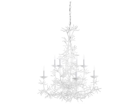 Wildwood Sea Breeze 8-Light White Chandelier