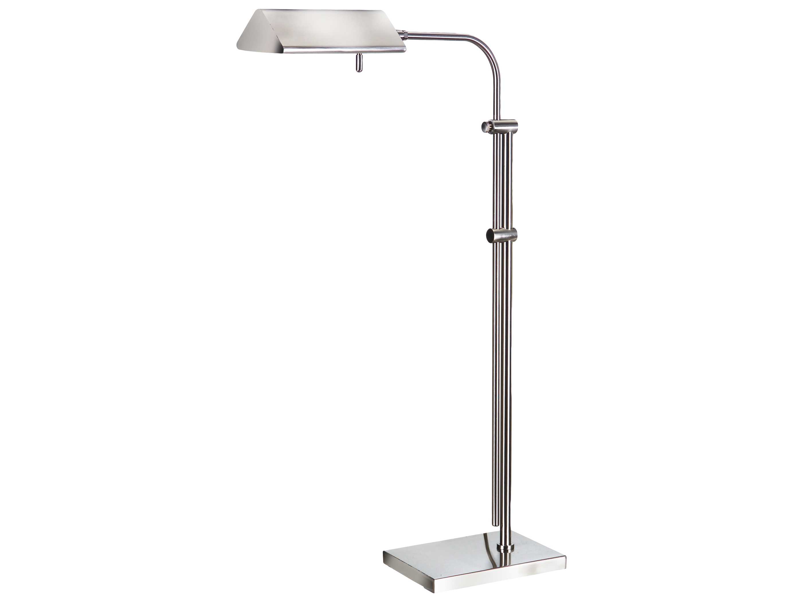 Wildwood Lamps Basil Ii Brass Pharmacy Satin Nickel Desk Lamp