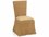 Wildwood Savannah Rattan White Fabric Upholstered Side Dining Chair  WL490369