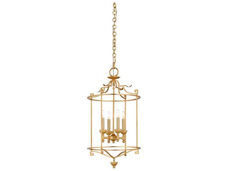 Wildwood Brighton 4-Light Gold Leaf Chandelier