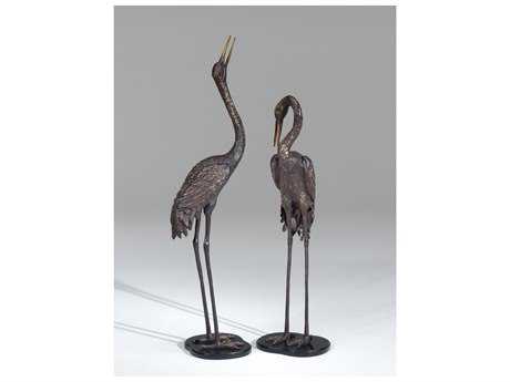 Wildwood Cranes Sculpture Set of 2