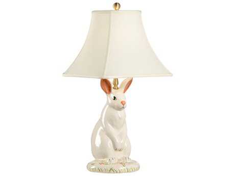 Wildwood Dignified Rabbit White Buffet Lamp