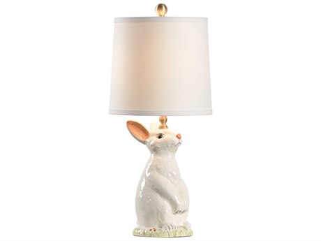 Wildwood Next Generation White Bone Linen Off Table Lamp
