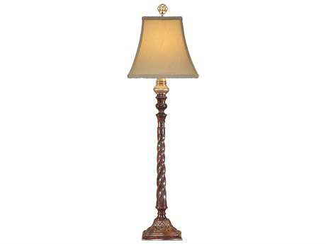 Cast Brass Table Lamp Wl2134, Brass And Wood Table Lamps
