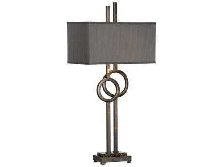 Wildwood Tootsie Scorched Bronze Charcoal Gray Silkette Buffet Lamp