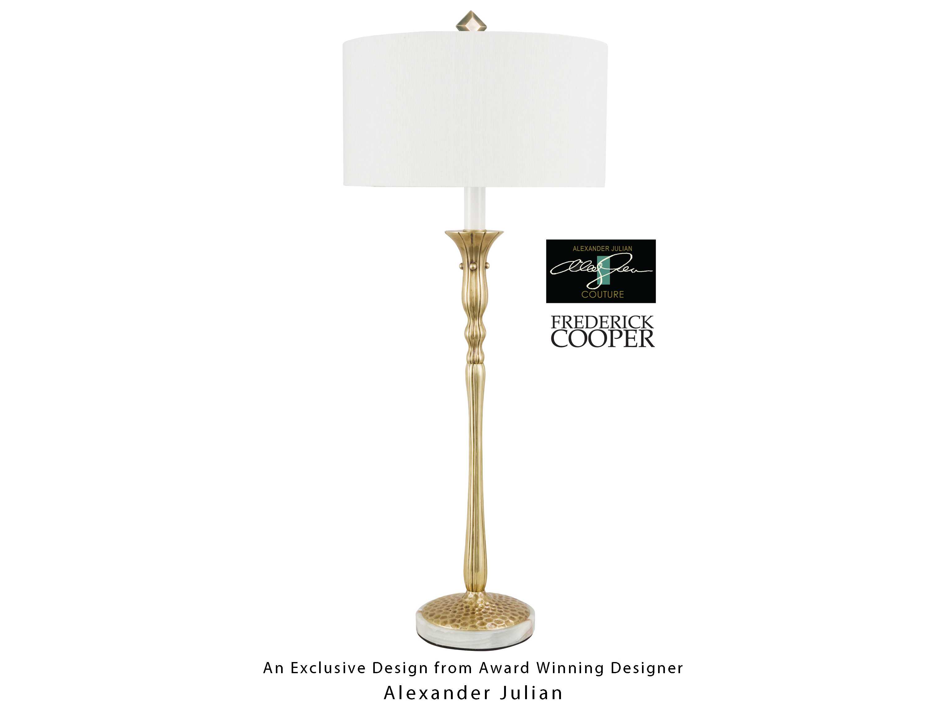 Wildwood Lamps Gisele Ii Brass Finish Art Table Lamp