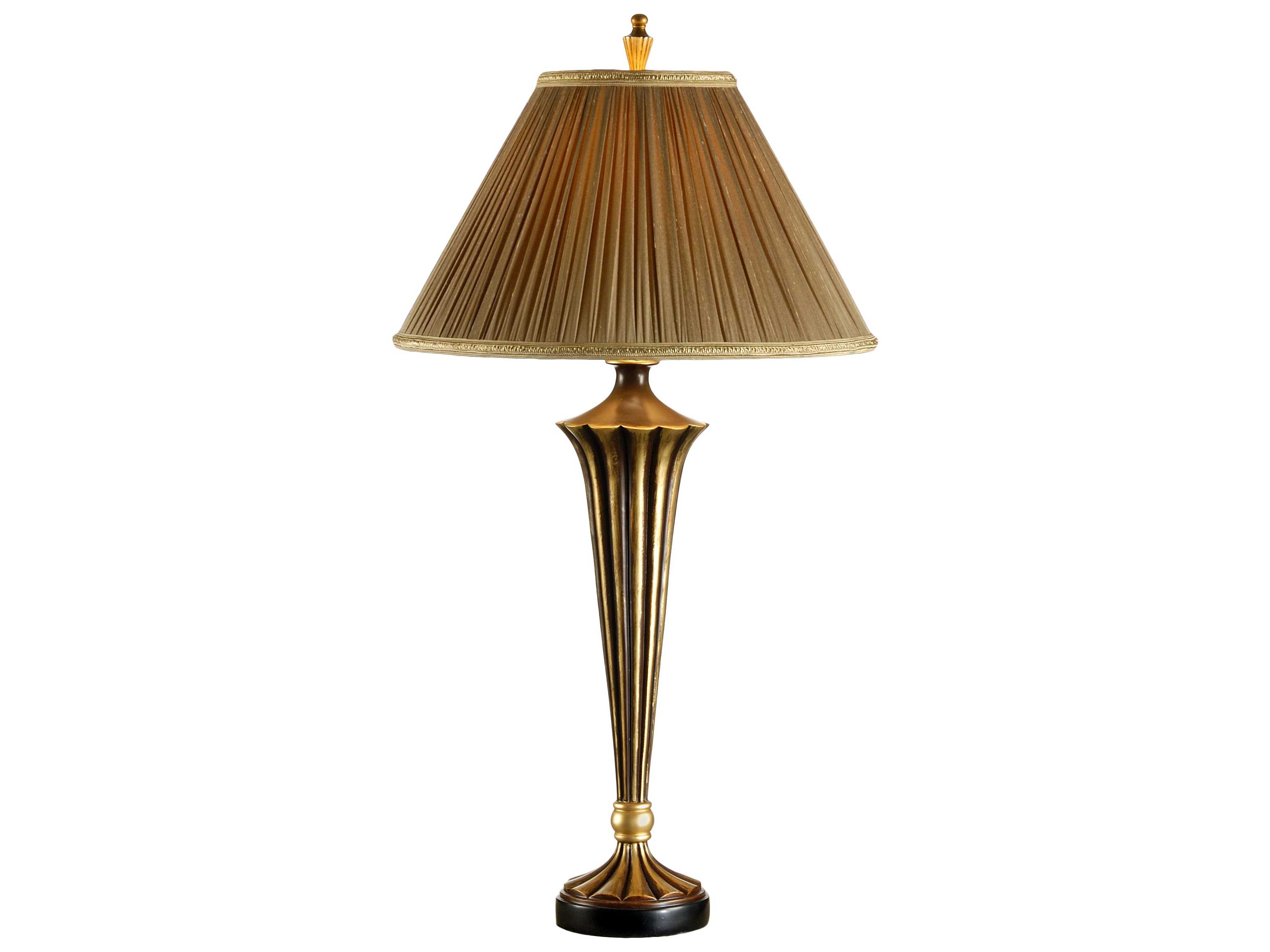 Wildwood Lamps Porcelain Fluted Vase Lamp WL6929