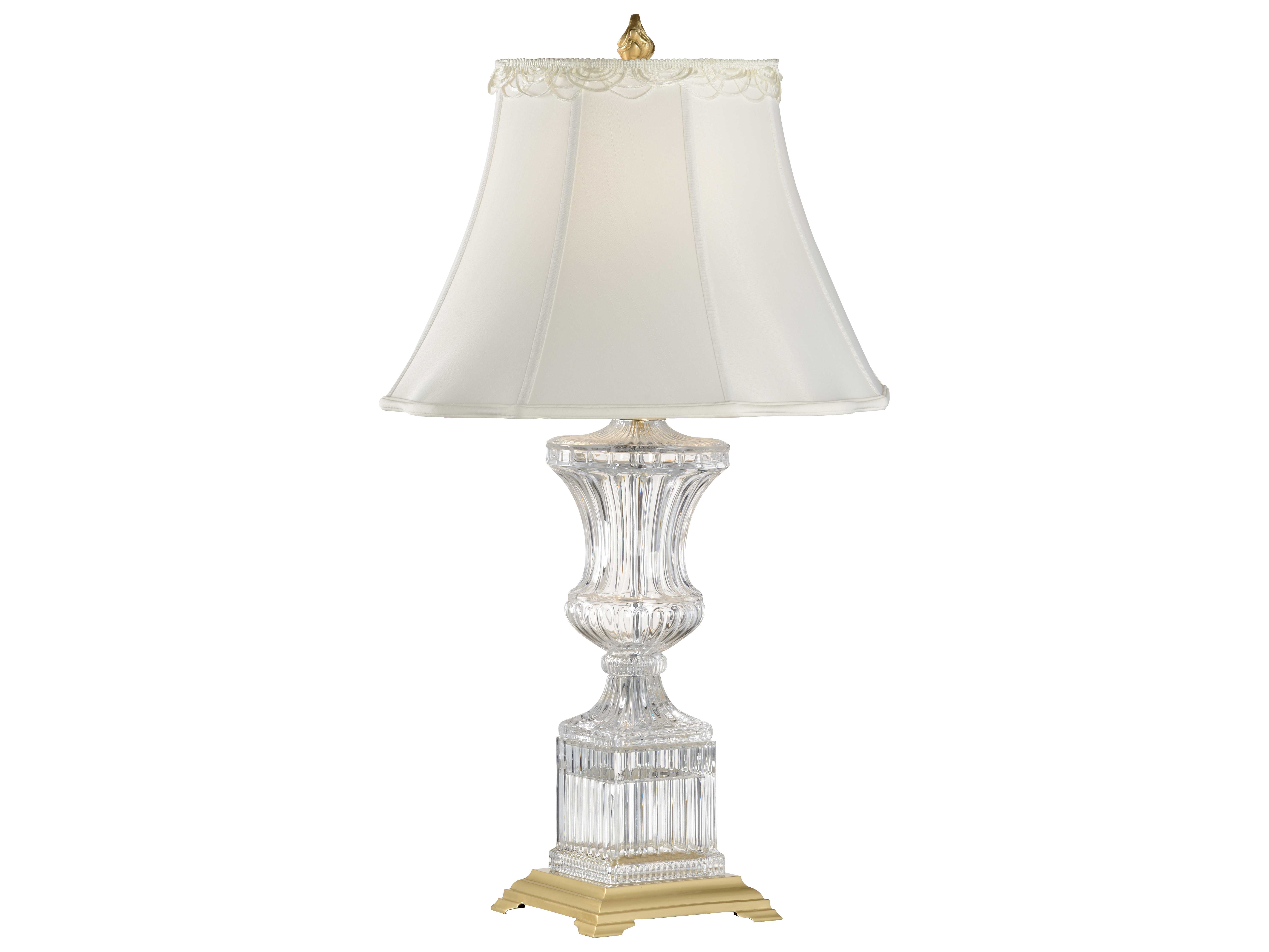 Wildwood Lead Crystal Urn Table Lamp | WL8099