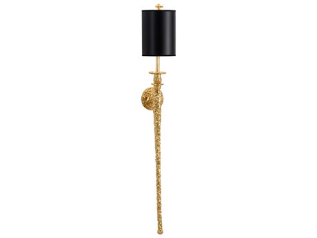Wildwood Stiletto 1-Light Gold Wall Sconce