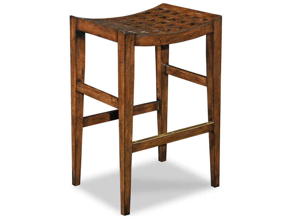 Woodbridge Furniture Santa Fe Side Bar Height Stool WBF714011