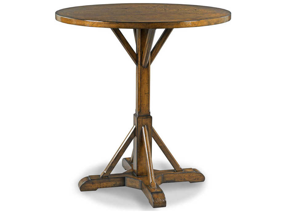 Woodbridge Furniture Craftsman Sonoma, Bar Height Round Table