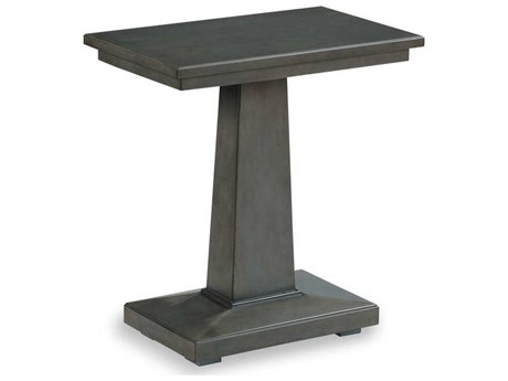 Woodbridge Metropolitan Chairside Rectangular Charcoal End Table