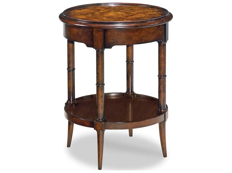 Woodbridge Furniture Regency Aged Mahogany 19'' Wide Round End Table