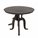 World Interiors Artezia Round Wood Walnut End Table  WITZWAT24WN