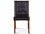 World Interiors Aven Solid Wood Green Velvet Upholstered Armless Dining Chair Set of 2  WITZWAY11GVSC2X