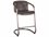 World Interiors Chiavari Leather Distressed Jet Brown Brushed Nickel Counter Stool  WITZWPFCC22JBG