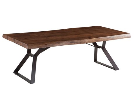 World Interiors Nottingham Rectangular Wood Walnut Coffee Table