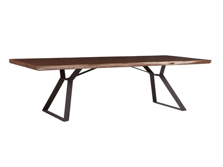 World Interiors Nottingham Rectangular Wood Walnut Dining Table