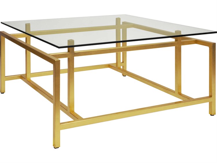 Worlds Away 36 Wide Square Coffee Table